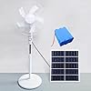 ABANICO SOLAR RECARGABLE DE 16 PULGADAS MD-12103